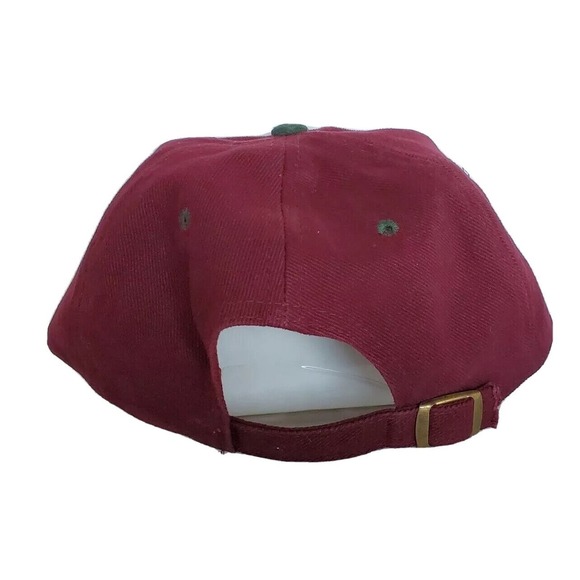 Vintage Head Shots KC Caps Red Green Baseball Hat One Size‎ Adjustable Strapback - Picture 3 of 6